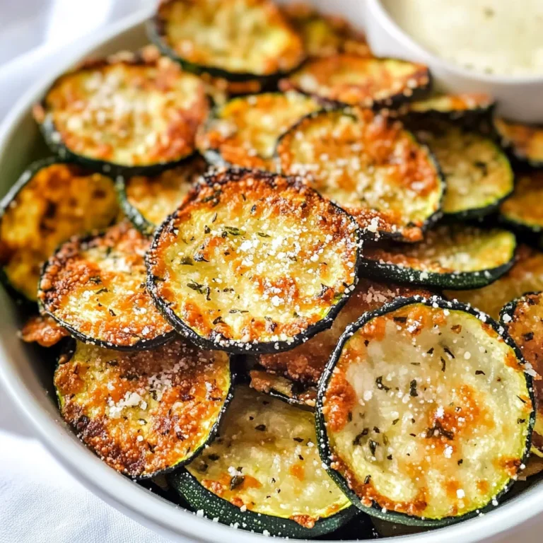 Crispy Air Fryer Zucchini Chips