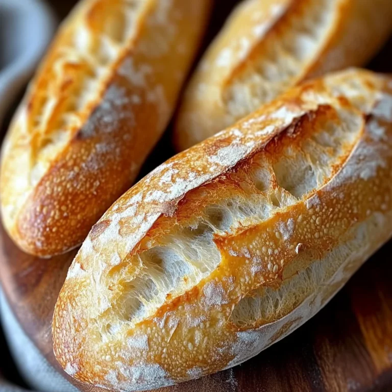 Crusty Mini Baguettes