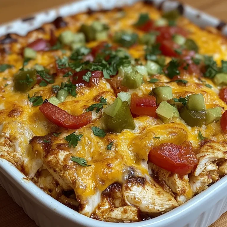 Fajita Chicken Casserole