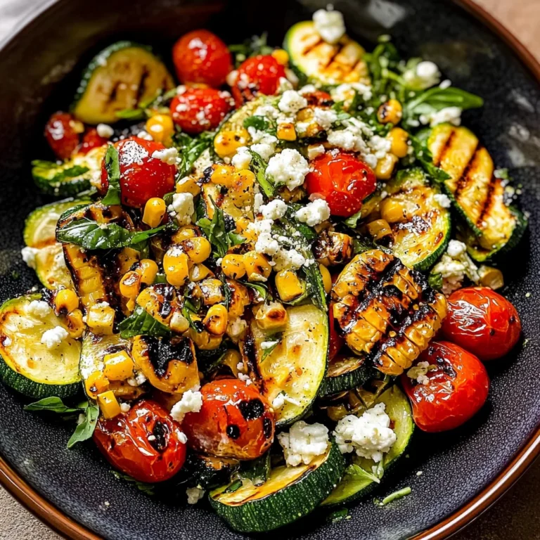 Grilled Zucchini Salad
