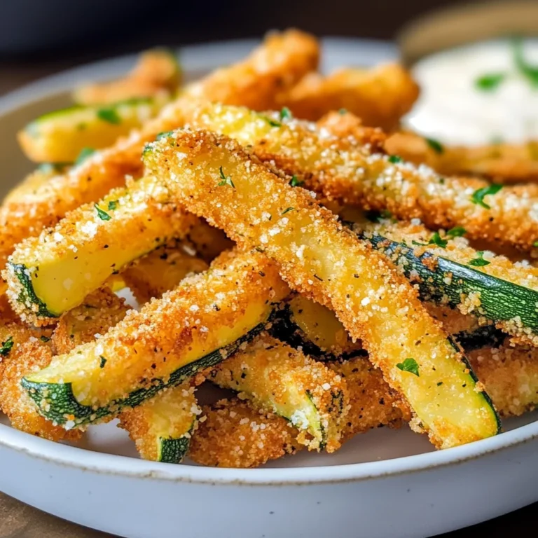 Keto Zucchini Fries