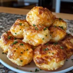 Mashed Potato Cheese Puffs