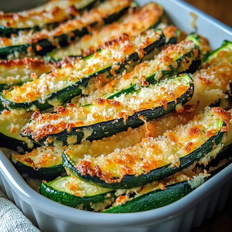 Parmesan Zucchini Fries