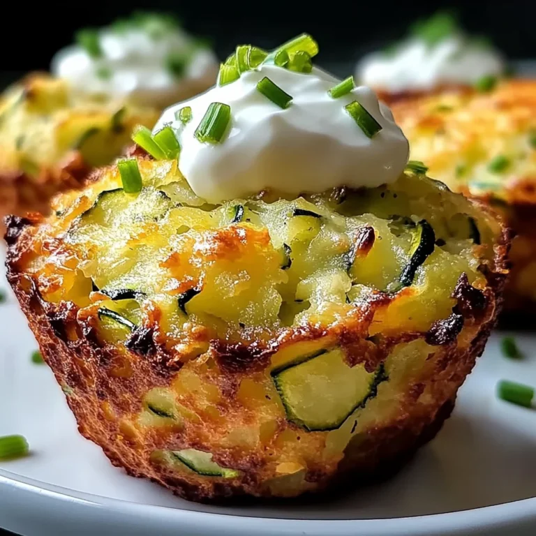 Parmesan Zucchini Potato Muffins – Easy Savory Recipe