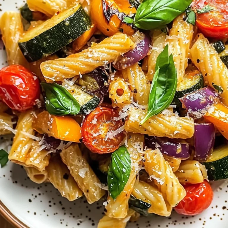 Roasted Vegetable Pasta: Discover a Delicious Homemade Recipe!