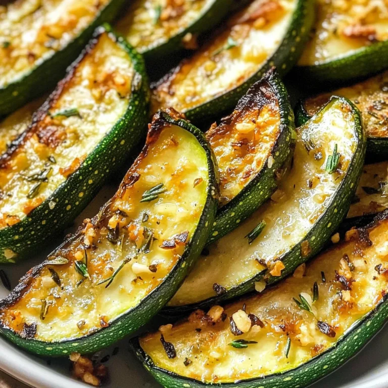 Simple Herb-Infused Roasted Zucchini Recipe