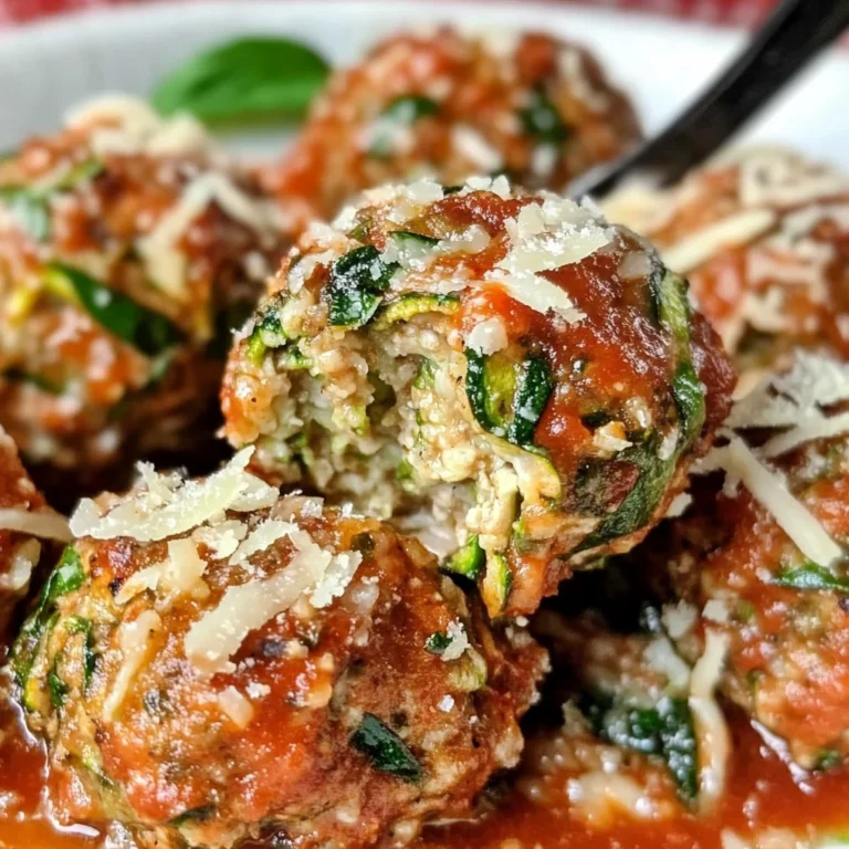 Zucchini Meatballs