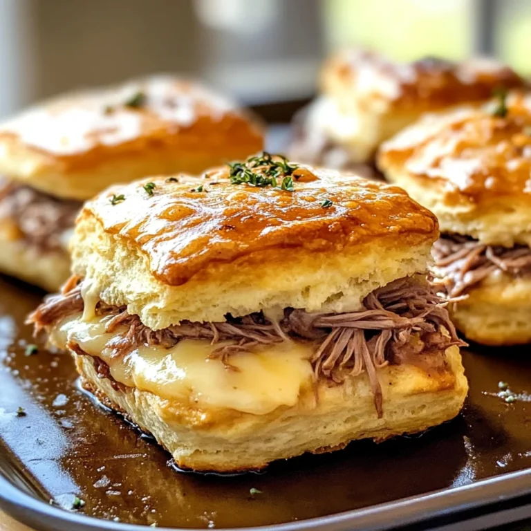 Baked French Dip Biscuits Recipe: A Comforting, Family-Friendly Meal