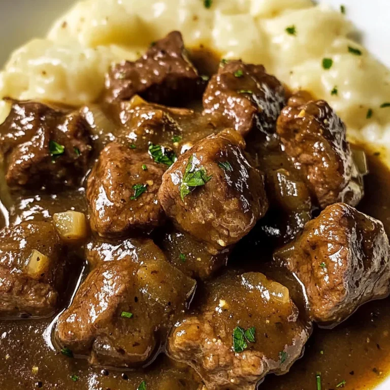 Beef Tips and Gravy