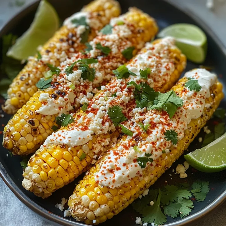 Delicious Elote: Easy Mexican Street Corn Recipe You’ll Love!