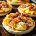 English Muffin Breakfast Pizzas
