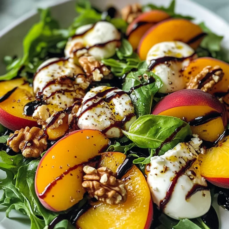 Millionaire Peach Salad