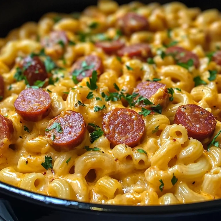One-Pot Kielbasa Mac and Cheese