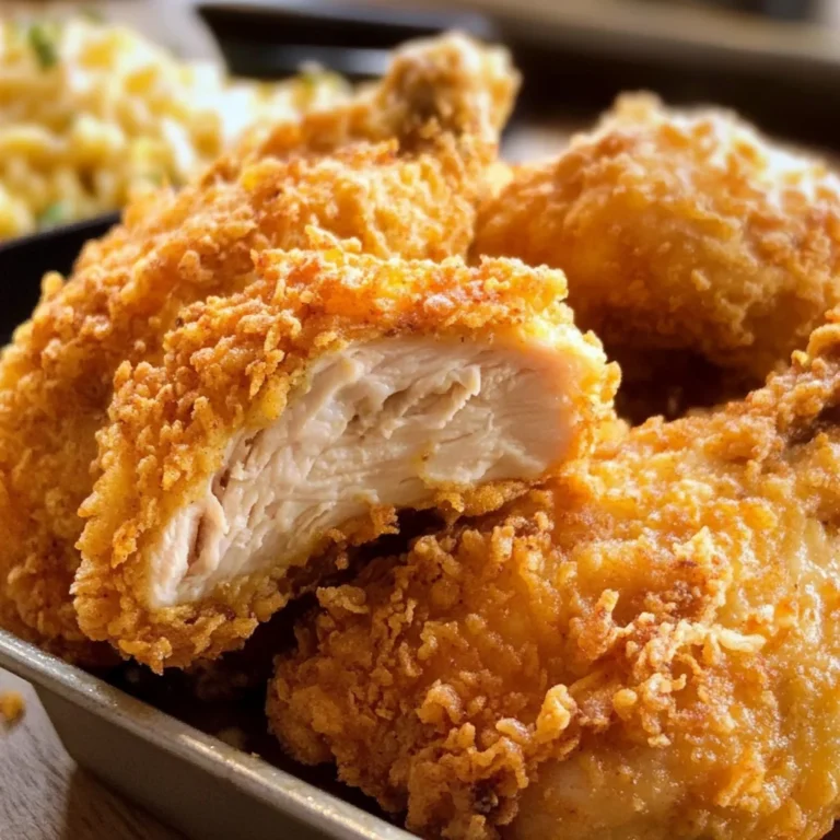 Oven Fried Chicken Recipe