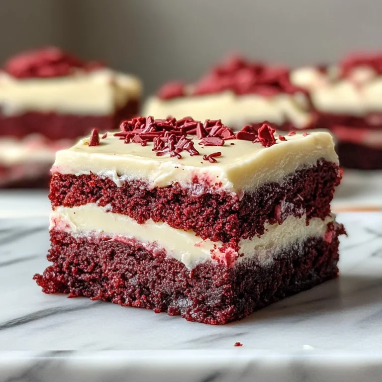 Red Velvet Brownies