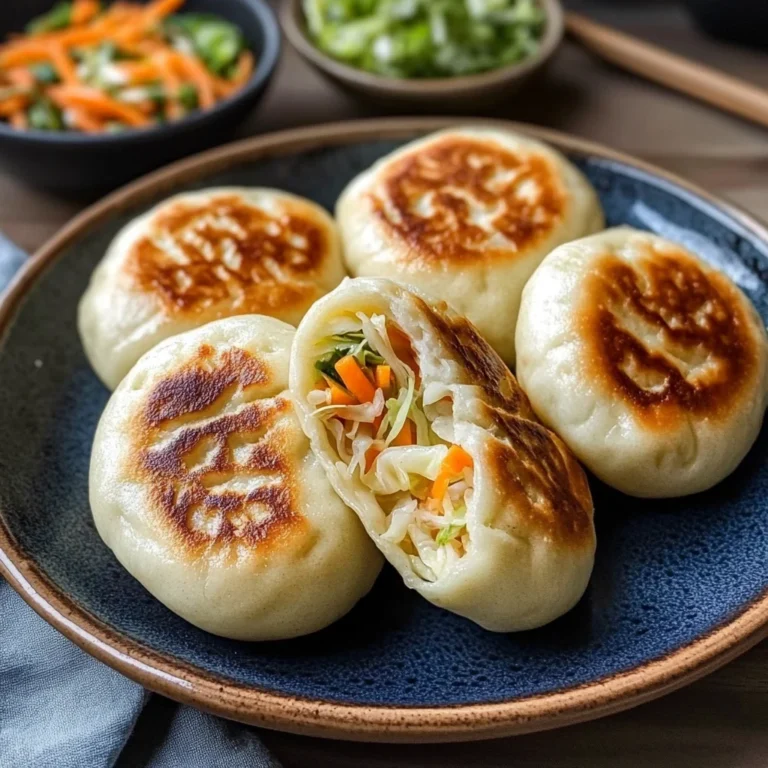Vegan Pan-Fried Buns (Sheng Jian Bao, 生煎包)