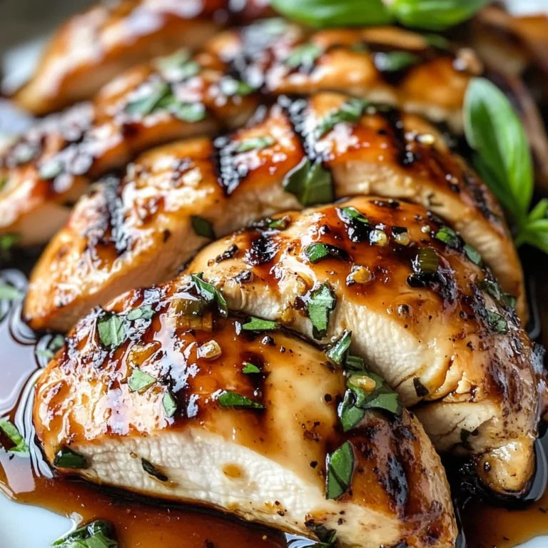 Balsamic Baked Chicken Breast: A Delicious and Easy Recipe for Dinner