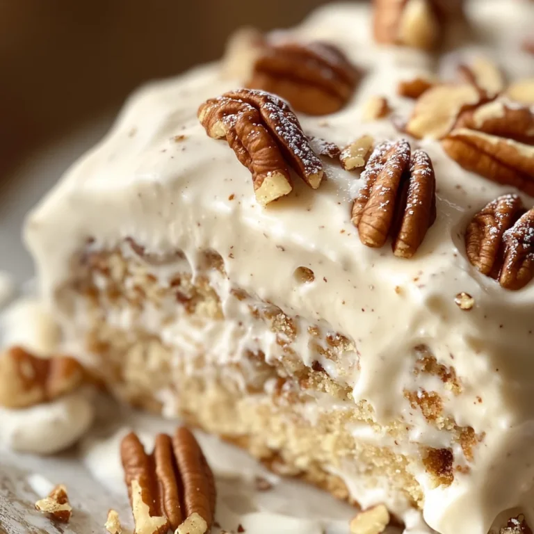 Butter Pecan Tres Leches Cake