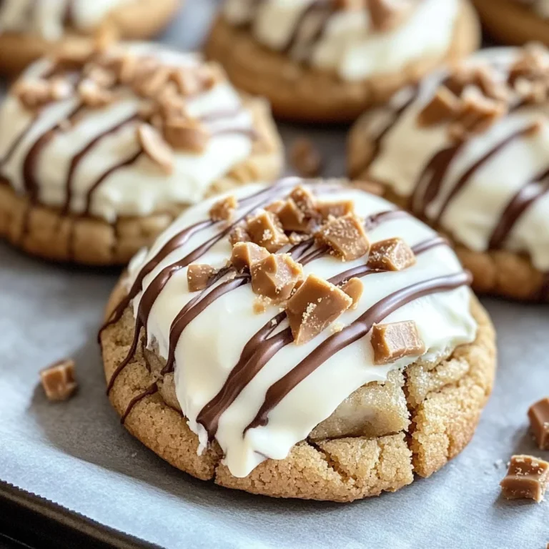 Cheesecake-Stuffed Cookies with White Chocolate and Reese’s