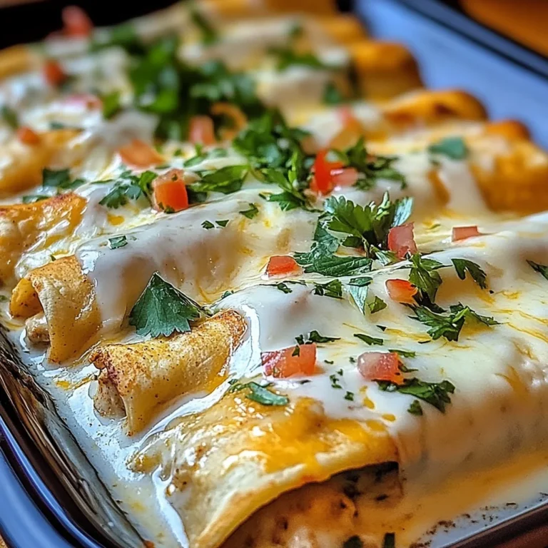 Chicken Enchiladas with Sour Cream White Sauce