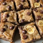 Chocolate Chip Banana Bars Recipe
