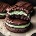 Chocolate Mint Cookies