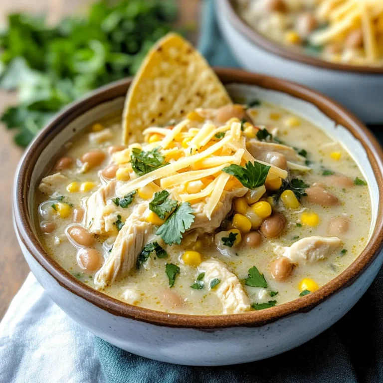 Creamy White Chicken Chili Recipe