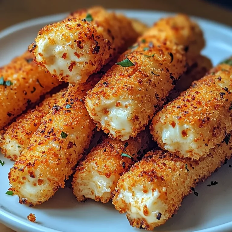 Crispy Air Fryer Mozzarella Sticks