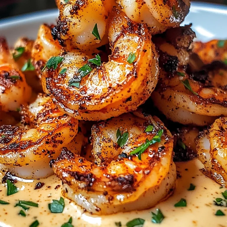 Crispy Cajun Shrimp with Creamy Sauce
