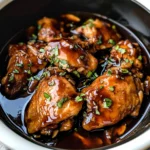 Crockpot Bourbon Chicken
