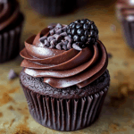Dark Chocolate Blackberry Cupcakes: Indulge in a Decadent Dessert Delight