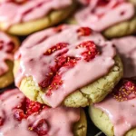 Double Strawberry Sugar Cookies