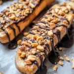 Frozen Banana Snickers