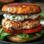 Greek Chicken Burgers