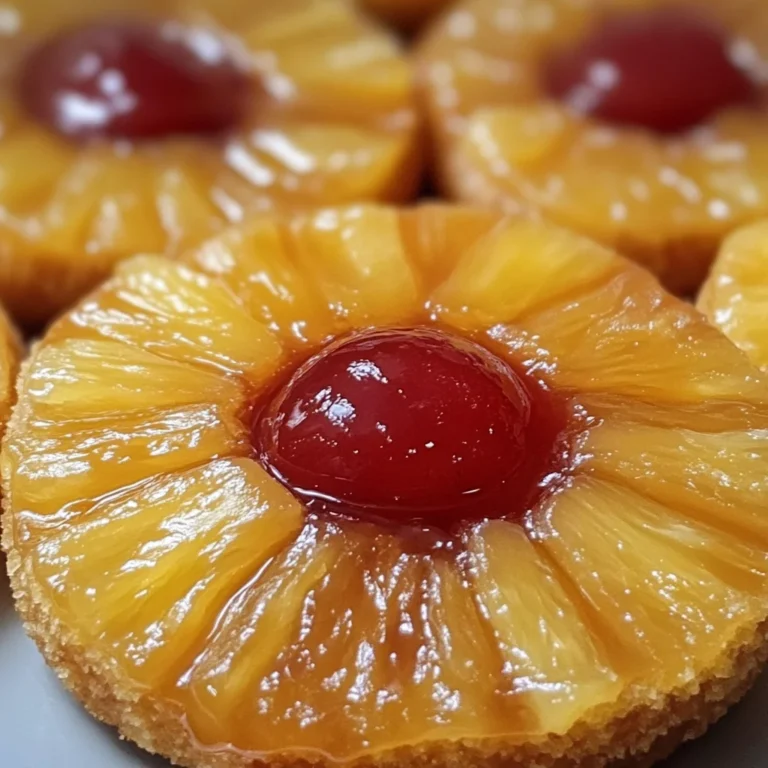 Pineapple Upside-Down Sugar Cookies