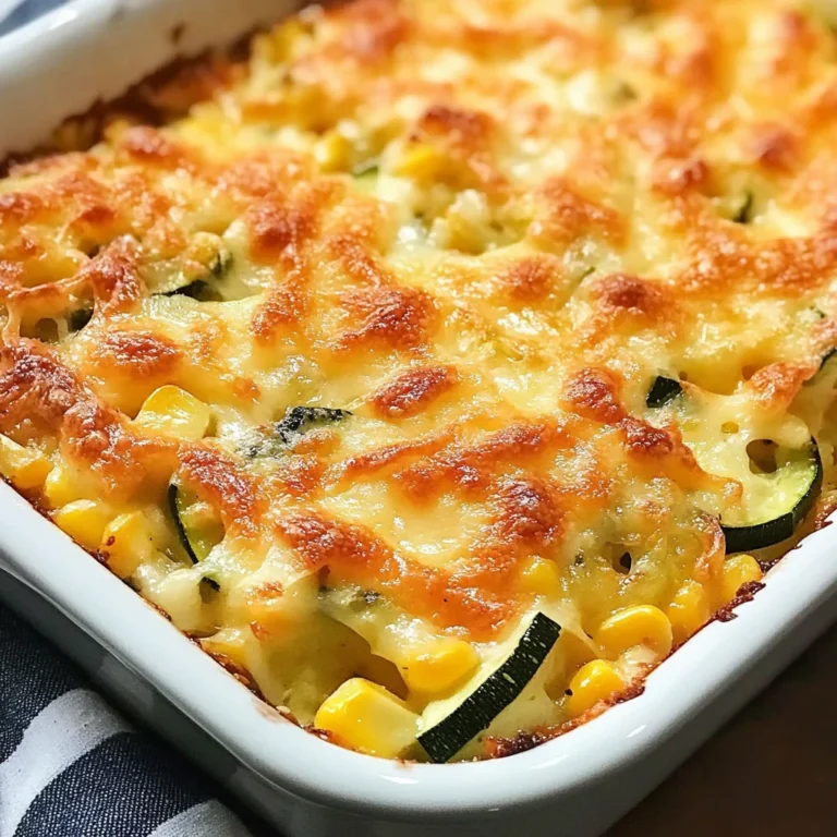 Savory Garden Zucchini Casserole - Alrightwithme