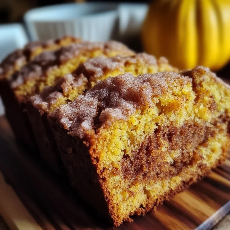Snickerdoodle Pumpkin Bread