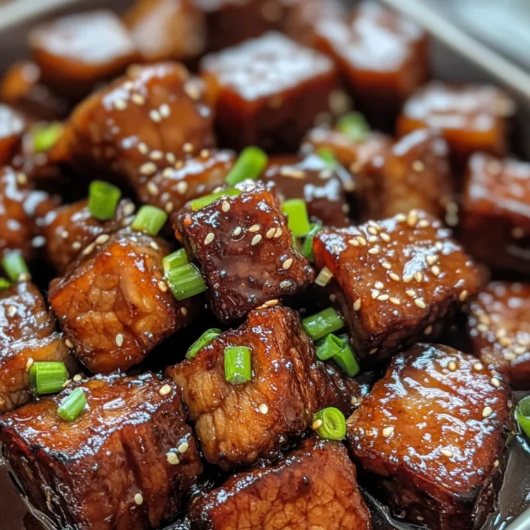 Sticky Chinese beef belly