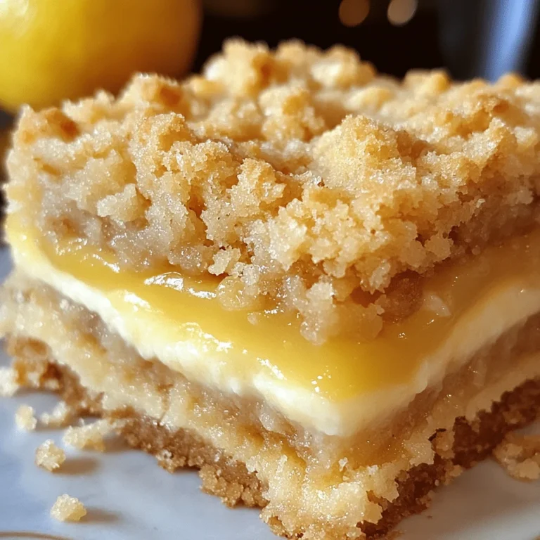 Sugar Cookie Lemonade Crumble