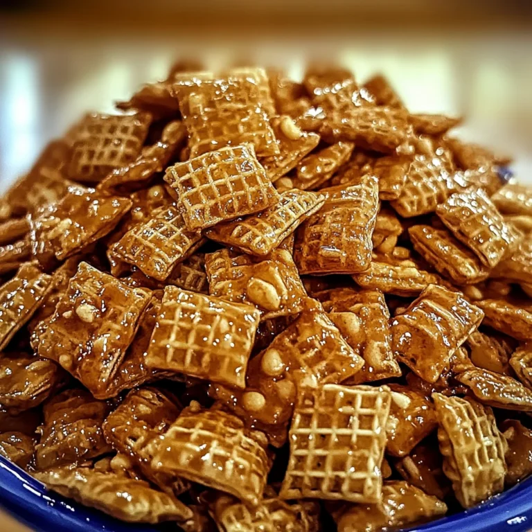 Toffee Chex Mix