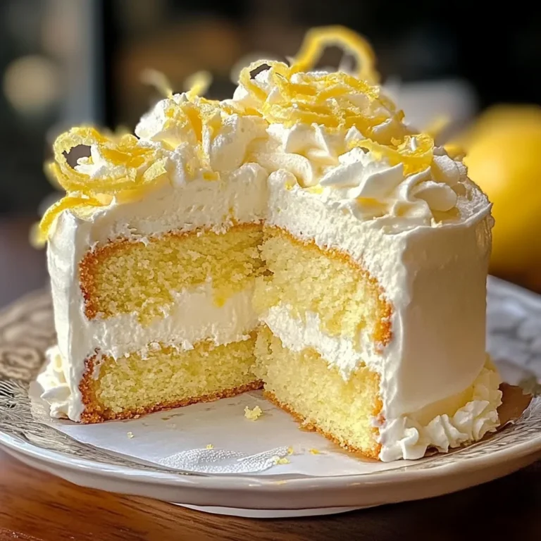 Top 1 Italian Lemon Cream Cake : Irresistible and Luscious