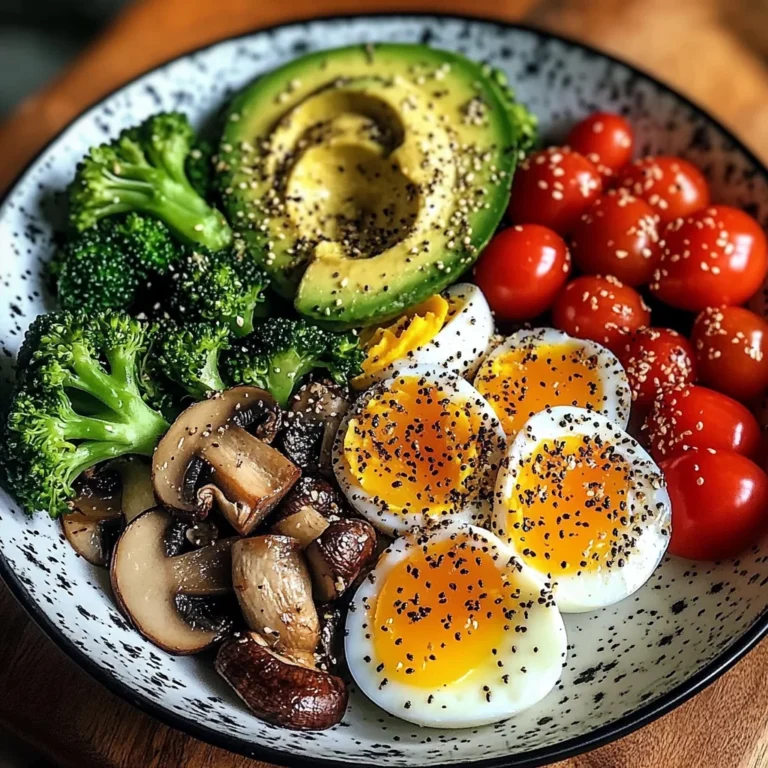 Avocado and Egg Breakfast Bowl