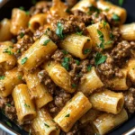 Creamy Beef Pasta Recipe