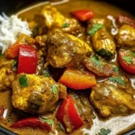 Creamy Jamaican Chicken Curry with Coconut & Spice