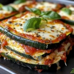 Zucchini Ricotta Melts with Marinara